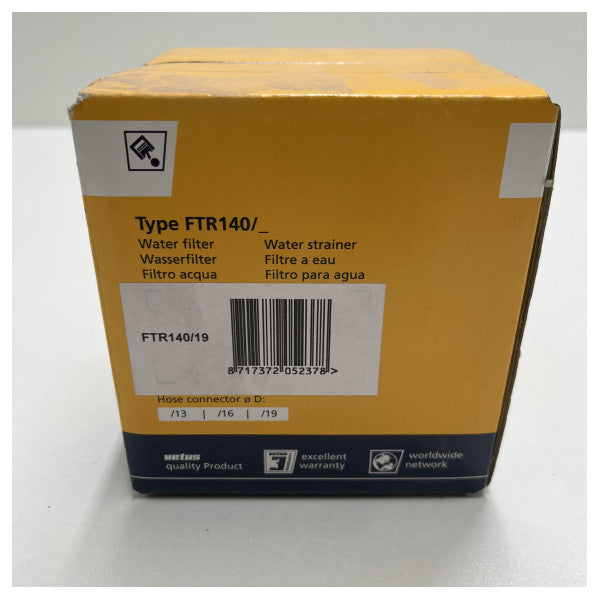 Vetus FTR140 19 mm Wierpot 51L Min - FTR140/19