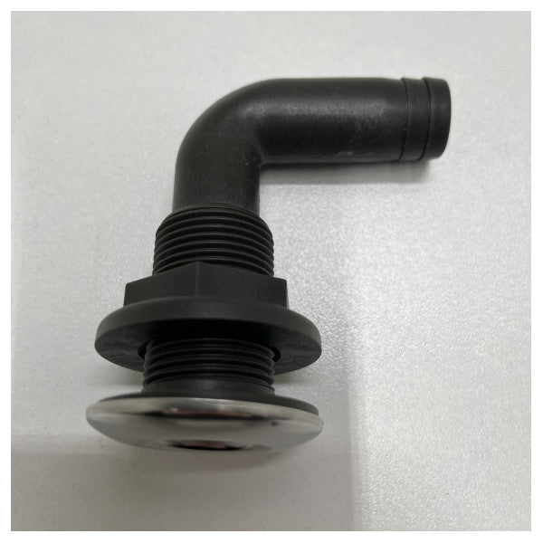 Osculati kunststof huiddoorvoer met RVS ring 20 mm - 17.328.34