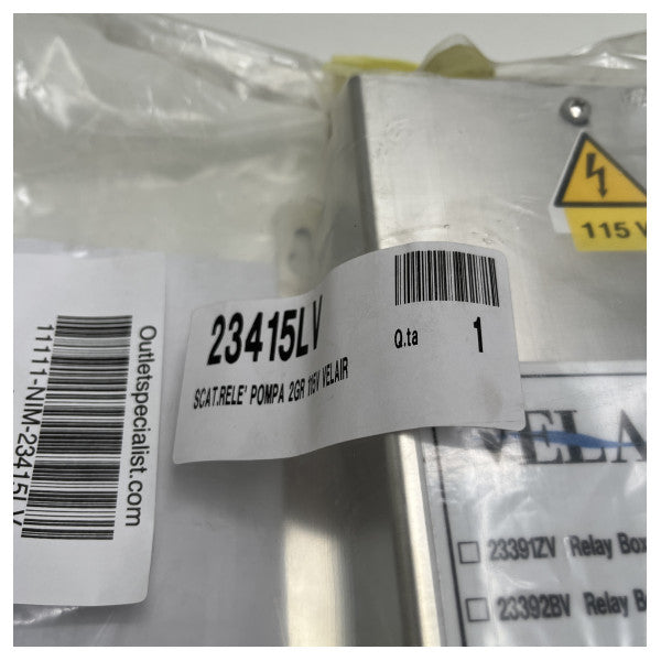 Velair Aircon Relais Box 1-Pump 2 Unitajiet 115V-23415LV