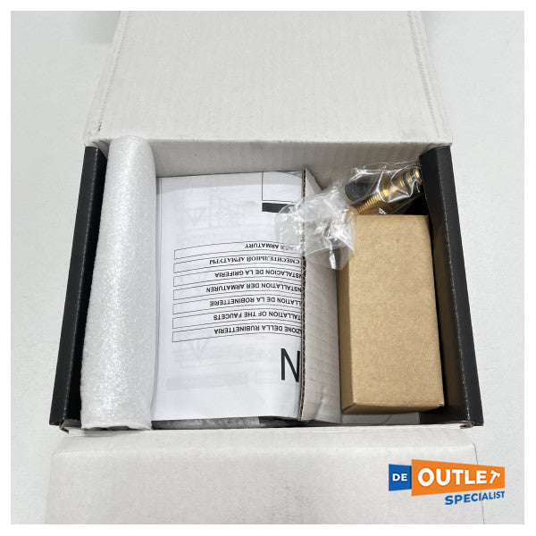 Смесител за стена от неръждаема стомана Zucchetti - ZP6032