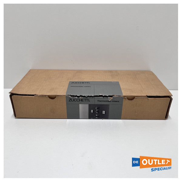 Zucchetti ZT28660 termostatisk brusearmatur i rustfrit stål