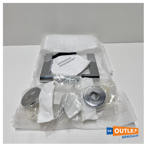 Valli & Valli H1054 R8Y door handle and chrome slot