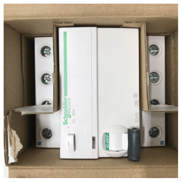 Schneider Electric A9R21480 fejlstrømsafbryder 4P 80A 30 mA