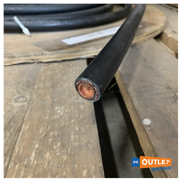 Roll Batterie Kabel schwarz 120 mm2 44 Meter schwarz