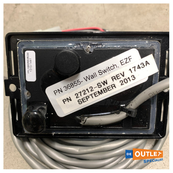 Riva Tecma Silence Plus Wall Switch Controller Panel - 27205 -SW