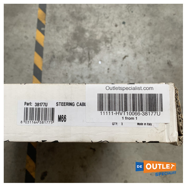 Ultraflex M66 styrekabel 4,55 meter - 38177U