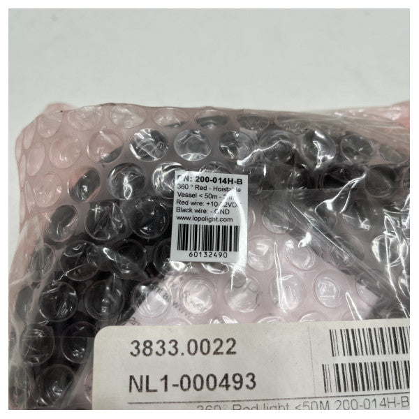 Lopolight 200-14H-B pro 2 nm RED navigeringsljus