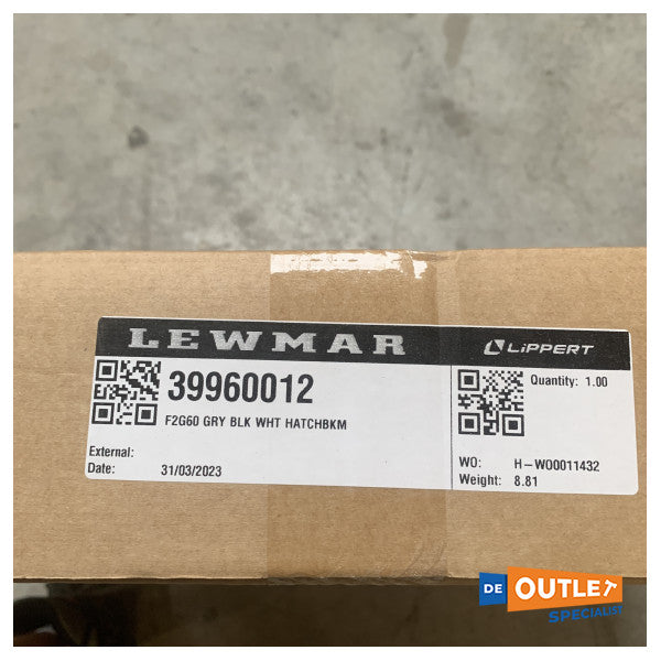 فتحة فتحة فتحة حجم 60 2G من Lewmar Flush Size 60 2G 507 × 507 مم - 39960012