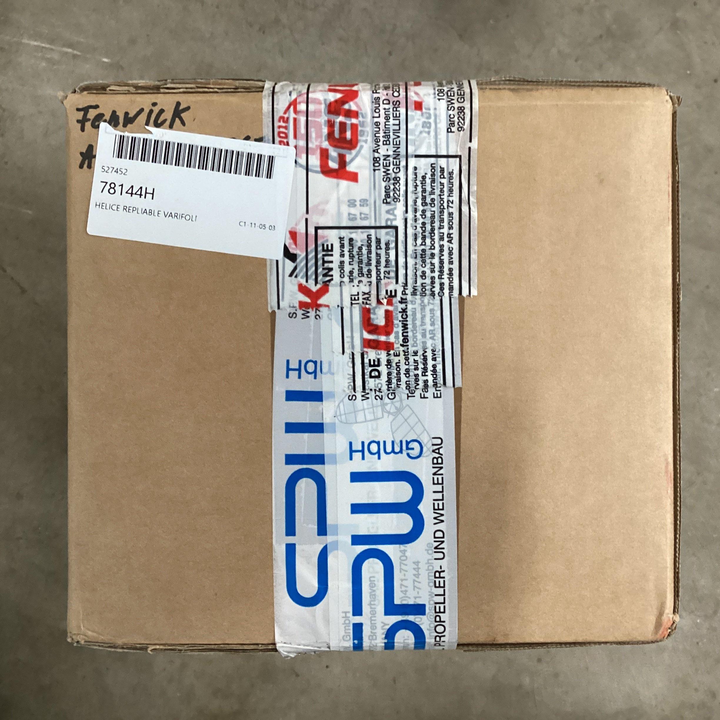 Varifold VF108 3-leaves bronse foldeskrue 18 x 14 venstre sving