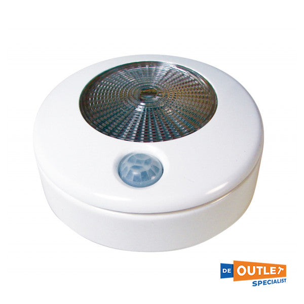 Αδιάβροχος λαμπτήρας LED με αισθητήρα κίνησης 12/24V λευκό - 4000201