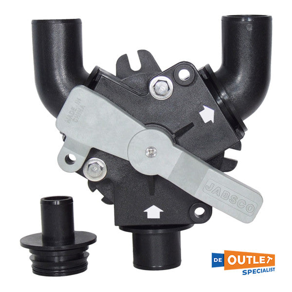 Jabsco Y-Valve-3-Way Valve Plastic-45490-1000