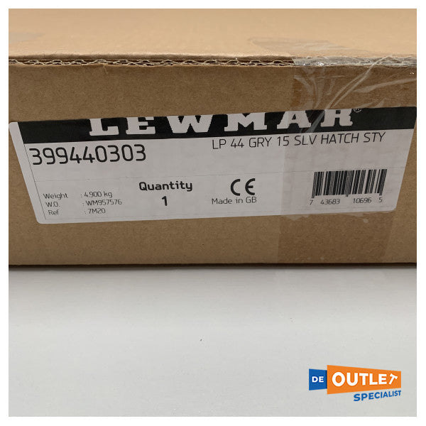 Низькопрофільний алюмінієвий палубний люк Lewmar Розмір 44 512 x 512 мм - 399440303