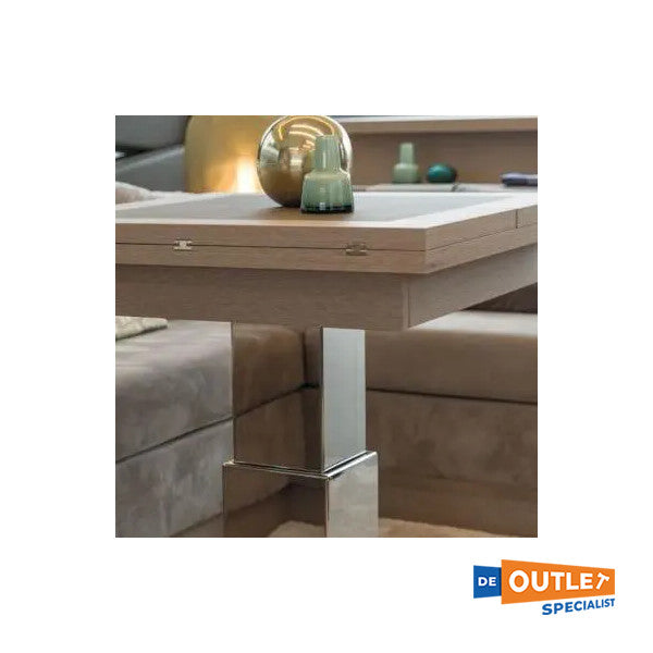 ノバール2段ステンレススチール電動テーブル台座24V - NL1181