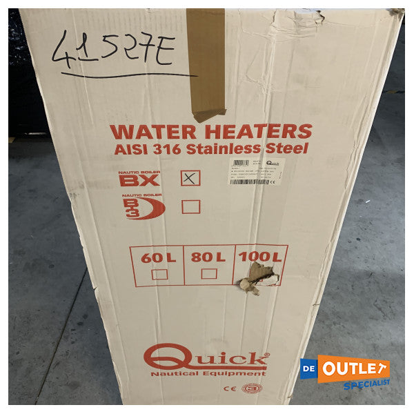 Quick BX100 100L 1200W podgrzewacz wody ze stali nierdzewnej 230V - FLBX10012S00A05