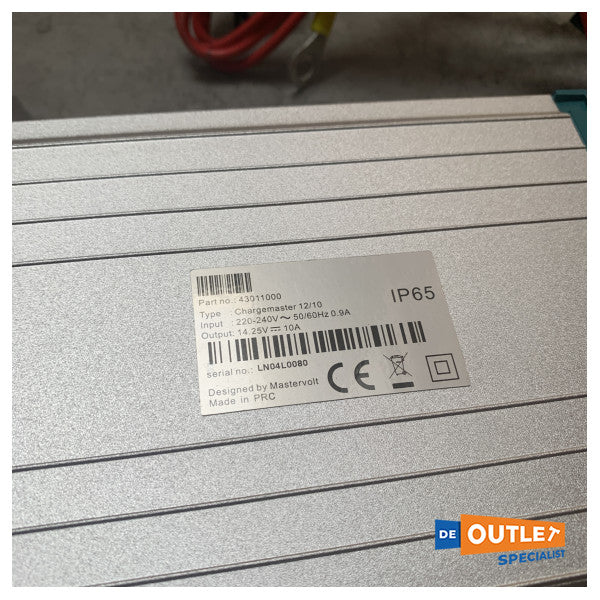 Mastervolt Chargemaster 12V -10A Charger de batterie - 43011000