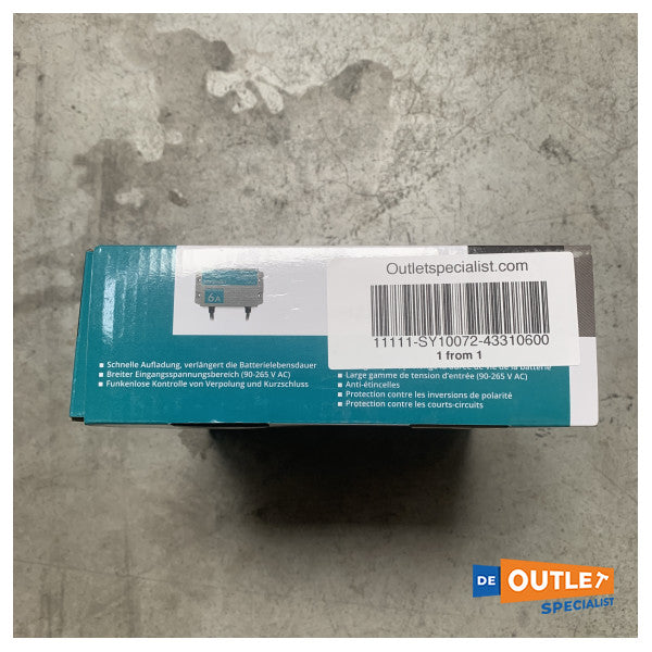 Mastervolt Easycharge 6A batterioplader 12V - 43310600