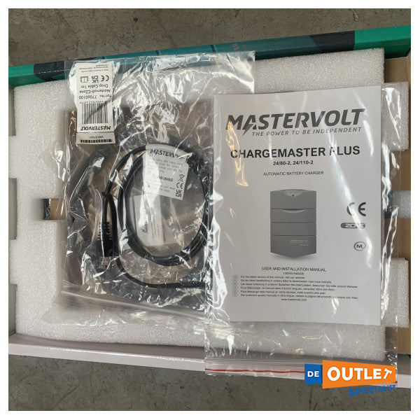 Φορτιστής μπαταριών Mastervolt ChargeMaster Plus 24V | 80A | 2 έξοδοι - 44320805