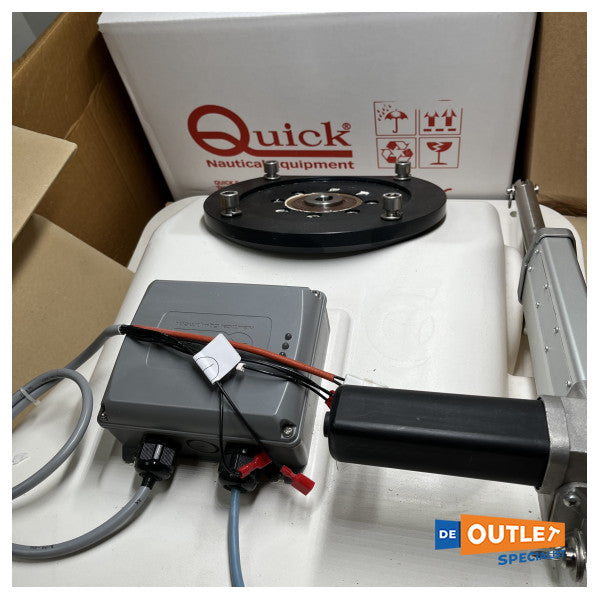 Quick BTR250 250 mm | 240 KGF | 24V geri çekilebilir baş pervane - BTR2524024