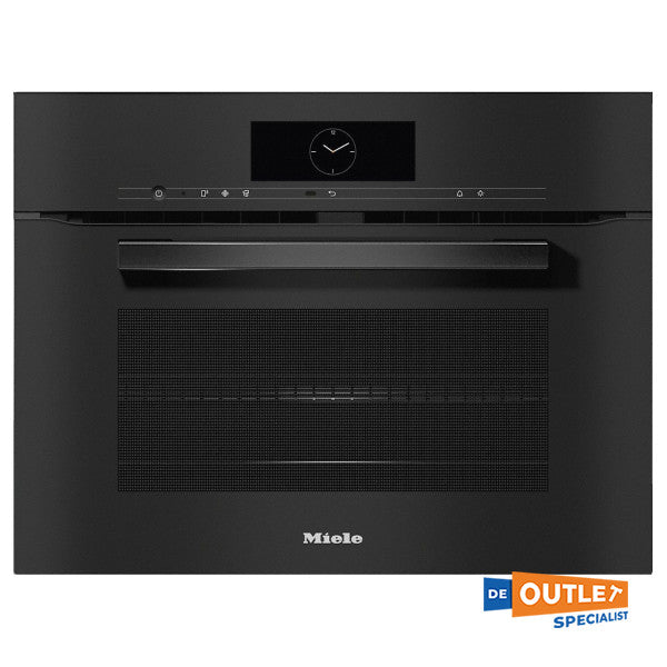 Miele antraciet compact inbouw oven met magnetron - H 7840 BM