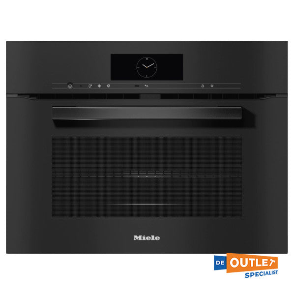 Miele antraciet compact inbouw oven met magnetron - H 7840 BM