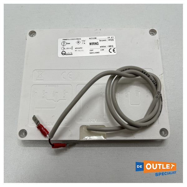 Quick Action LED-dagslysspot 24V | 10W - FAMP3112021CA04