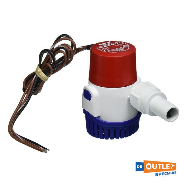 Jabsco Rule type 500 pilssipumppu 24V 25DA-24 25DA-24