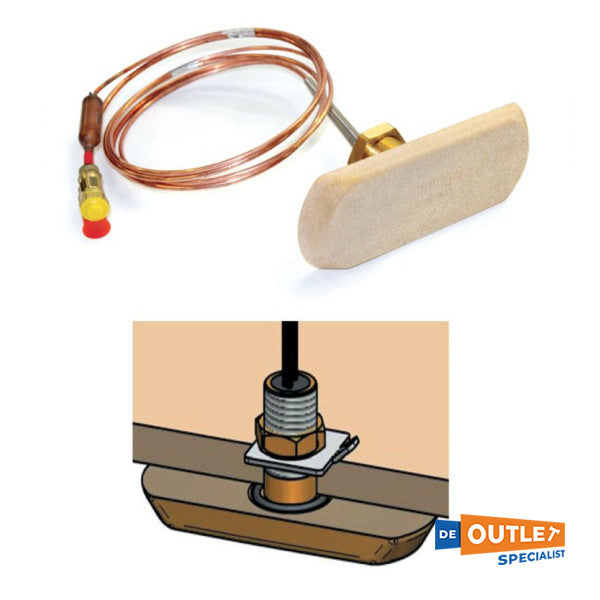 Vitrifrigo hals kjøligere 50 bronse halskjøling svinger 50 mm tykkelse