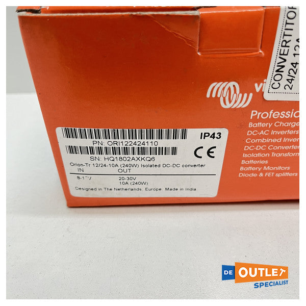 Victron Orion-Tr przetwornica DC-DC 24-24V - 12A - ORI242428110