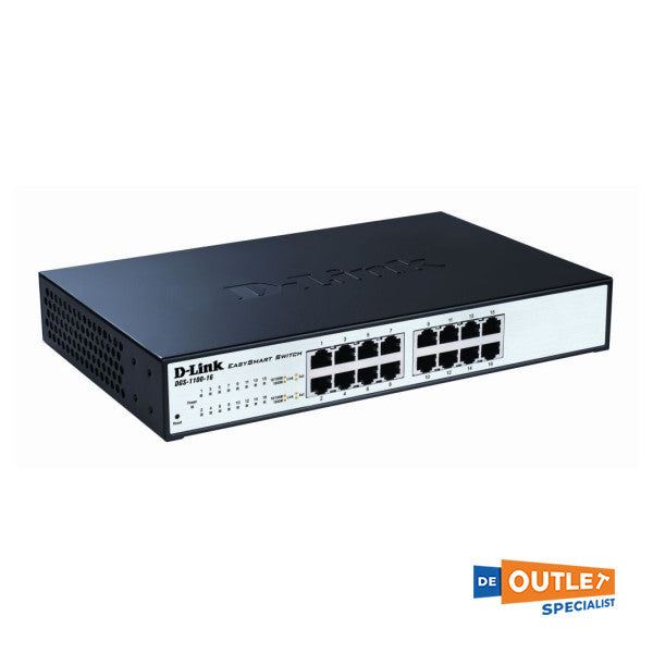 D-Link DLK DGS-1100-16 16 Port Easysmart Switch-DLKDGS110016