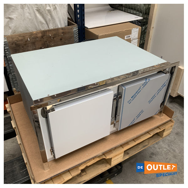 Frigonautica 80L kompressorfrys rostfritt stål specialtillverkad