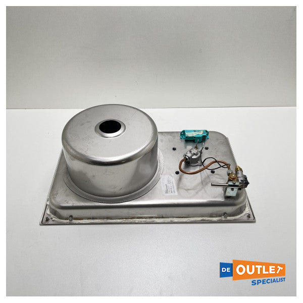 CAN SRL indbygget gaskomfur med glasvask - 048651