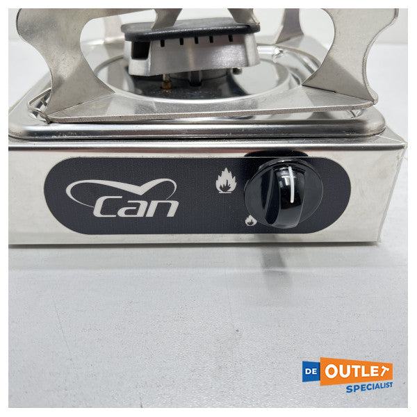 Газова плита CAN з нержавіючої сталі на 1 конфорку - FN1330
