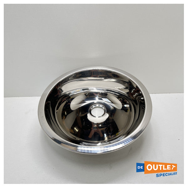 Allpa Edelstahl -Waschbecken um 340 mm - 488050