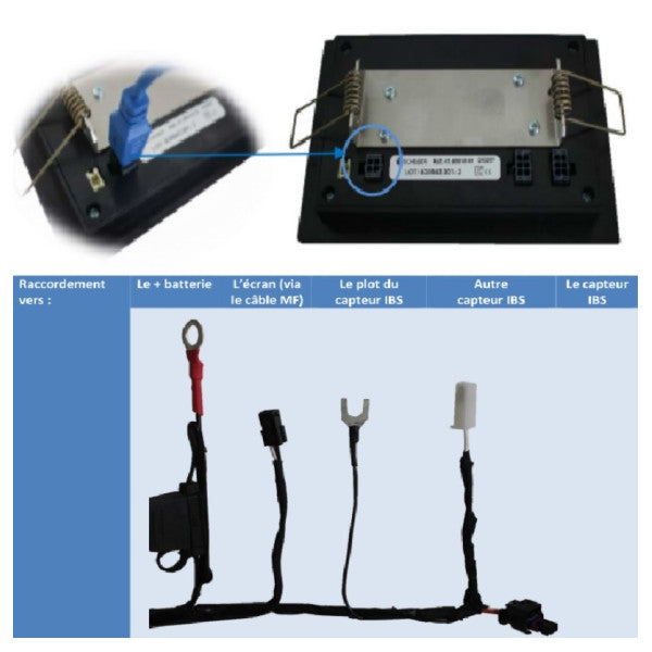 Scheiber IBS 24V сензор за батерия с 3 функции - 50.IBS24V.30-03
