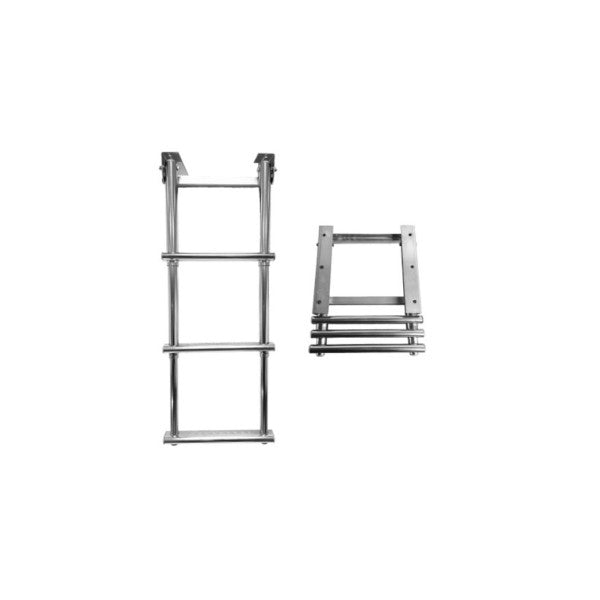 Allpa 3 koraka Teleskopsko plivanje od nehrđajućeg čelika 690 mm - 494020-1