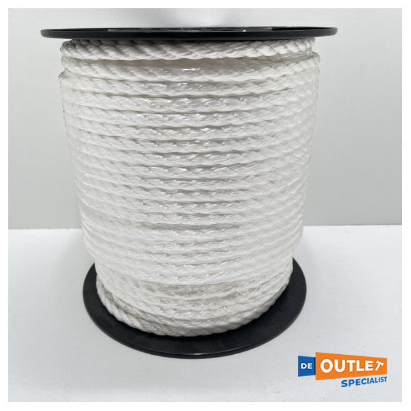 Rolo de linha batida Lancelin 10 mm branca 100 metros - 502689100