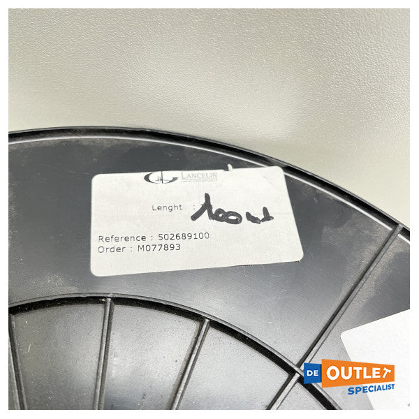 Rolo de linha batida Lancelin 10 mm branca 100 metros - 502689100