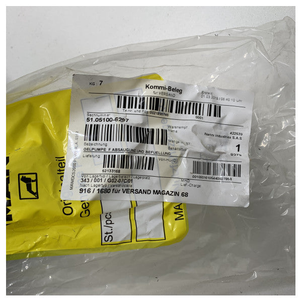 Модуль масляного насоса MAN 12В - 51051006297