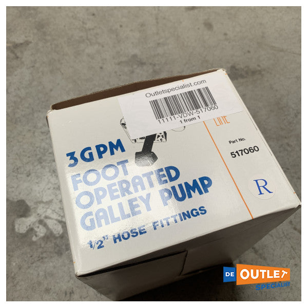 Ръчна помпа за питейна вода в камбуза Sea-Dog - 517060