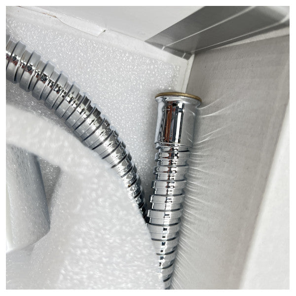 Kit de chuveiro de mão cromado Bossini Progressive - E37005B00030015