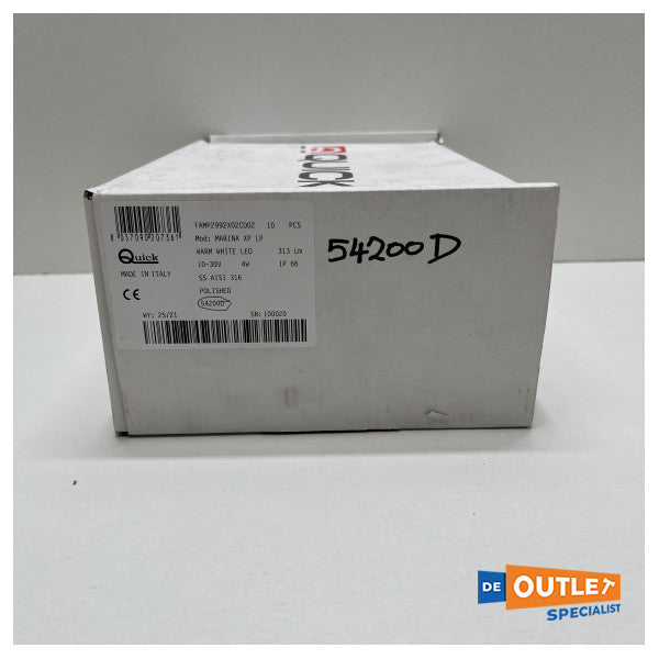 クイックマリーナXP LP 5WダウンライトLEDスポットライト12/24V - FAMP2992X02CD02