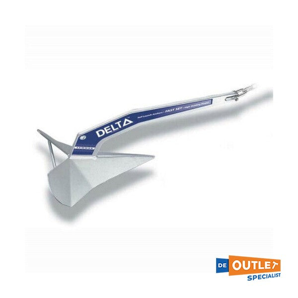 Lewmar Delta 6 kg de anclaje galvanizado - 0057406