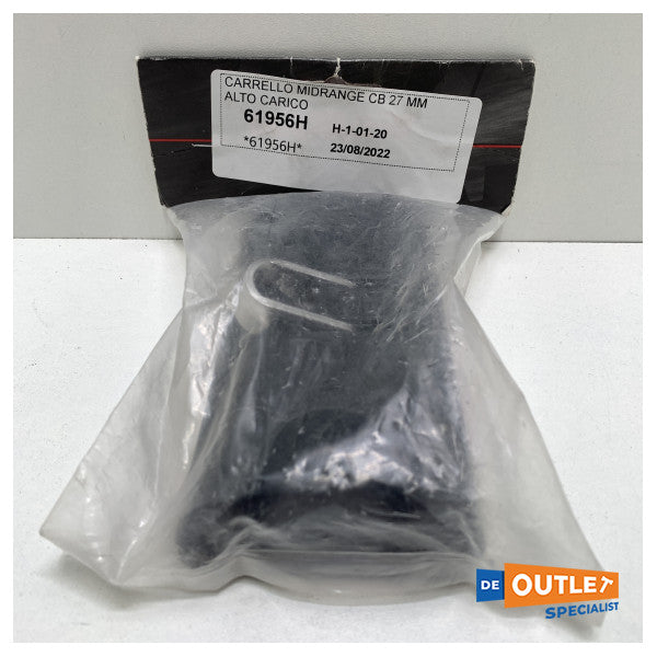 Harken 27 mm carrello di carico alto con cuscinetti a sfera - T2701B.HL