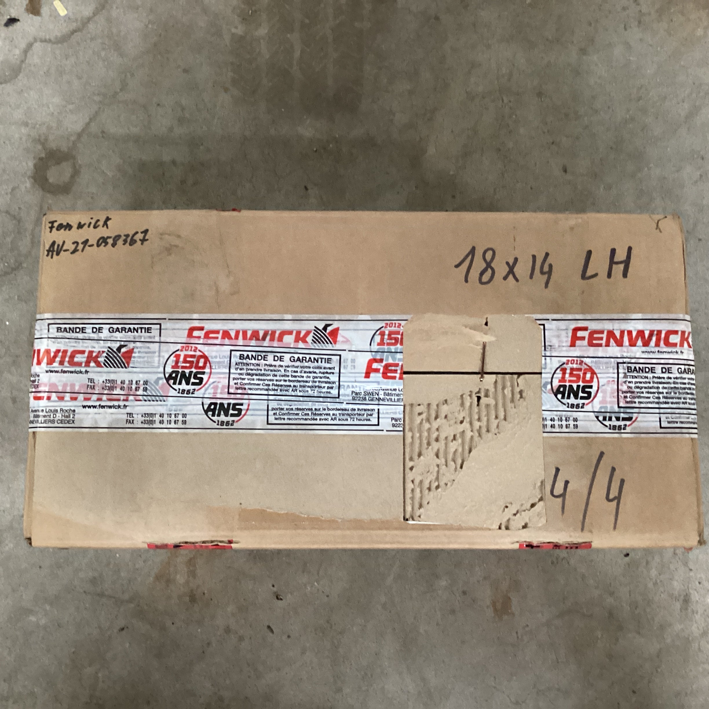 Varifold VF108 3-leaves bronse foldeskrue 18 x 14 venstre sving