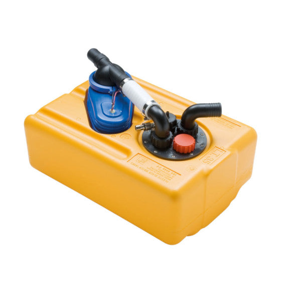 CAN 103 λίτρων δεξαμενή μαύρου νερού με αντλία απόρριψης 24V - SE4631