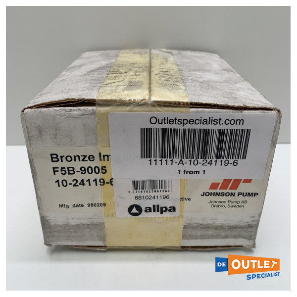 مضخة مياه التبريد SPX Flow F5B-9005 من جونسون SPX Flow F5B-9005 ذات دافع برونزي مثبتة على شفة