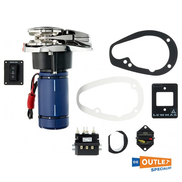 Lewmar V700 700W ηλεκτρικό βαρούλκο άγκυρας χαμηλού προφίλ 6/7 mm - 6670011108