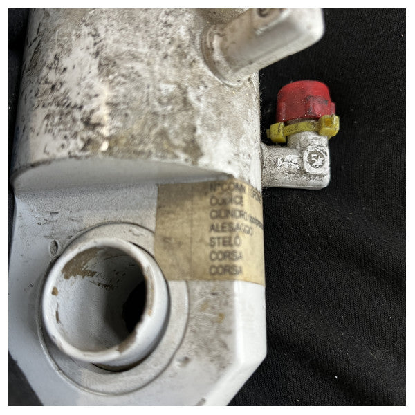 Υδραυλικός κύλινδρος Besenzoni από ανοξείδωτο χάλυβα με λευκή επίστρωση - 6EA03088