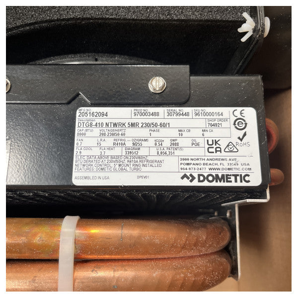 Samodzielna klimatyzacja morska Dometic DTG-8 8000 BTU - 9610000164