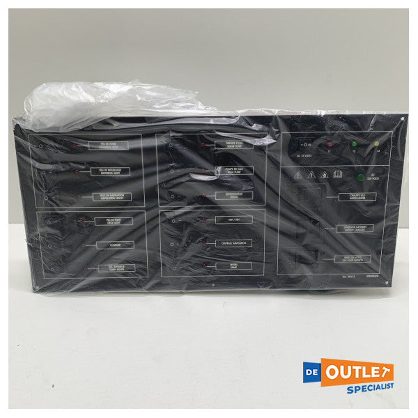 Amiot Modultec 2 Panel de interruptor eléctrico de 15 veces 12/230V